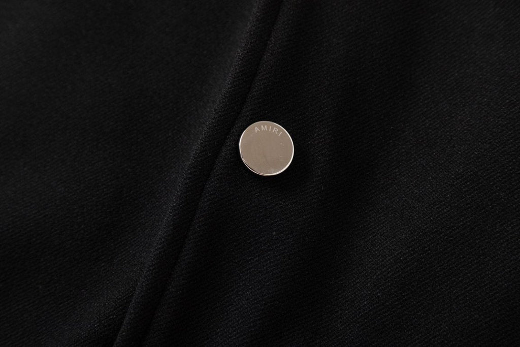 AMIRI Hollywood Club Jacket – Black Wool Blend