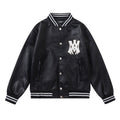AMIRI MA Hollywood Bomber Jacket – Black Leather