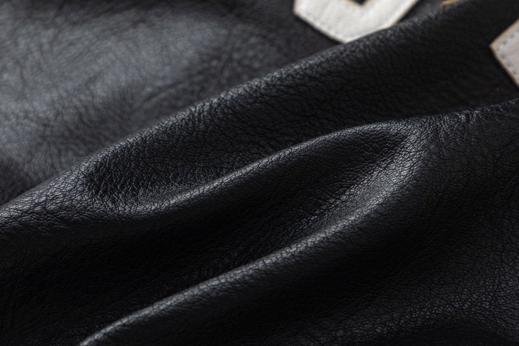 AMIRI MA Hollywood Bomber Jacket – Black Leather