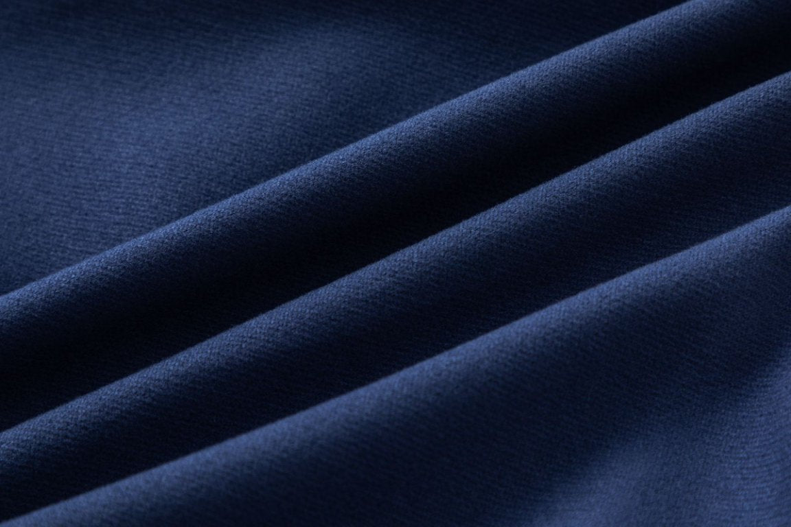 AMIRI Hollywood Bomber Jacket – Blue & Black Wool Blend