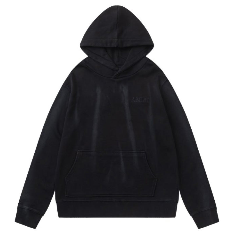 AMIRI Faded-Effect Cotton Hoodie
