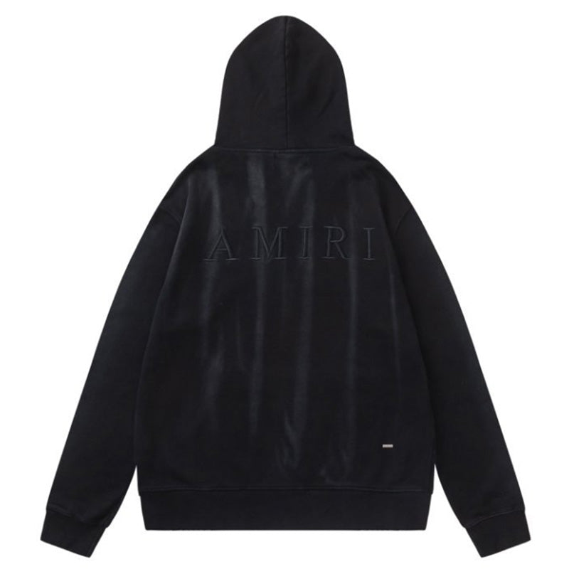 AMIRI Faded-Effect Cotton Hoodie