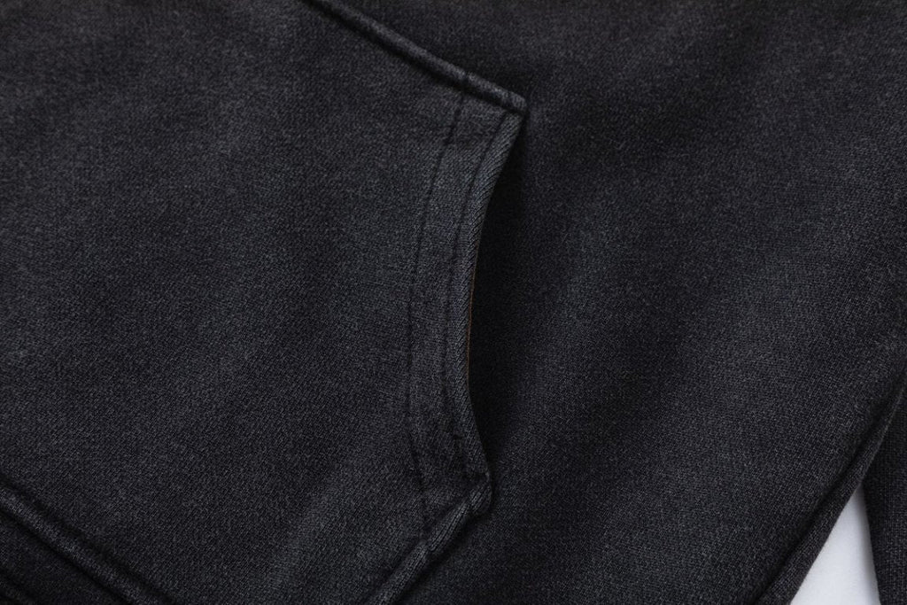 AMIRI Vintage Pegasus Cotton Hoodie – Black