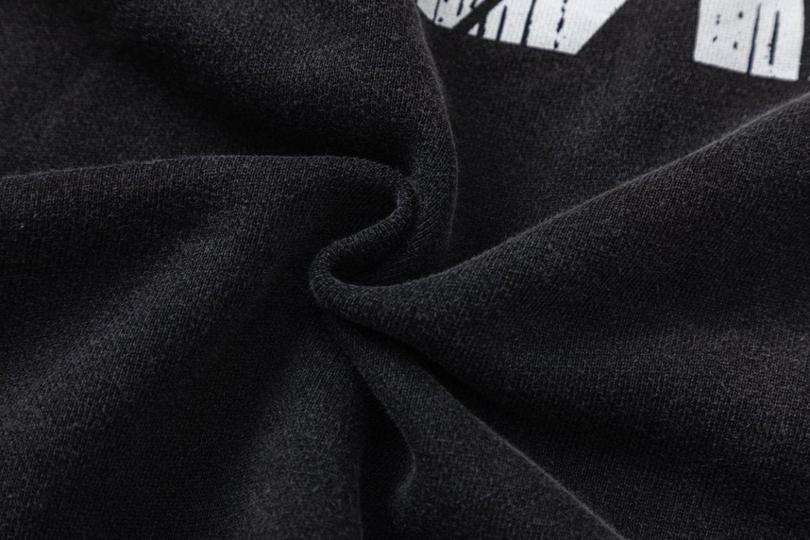 AMIRI Vintage Pegasus Cotton Hoodie – Black