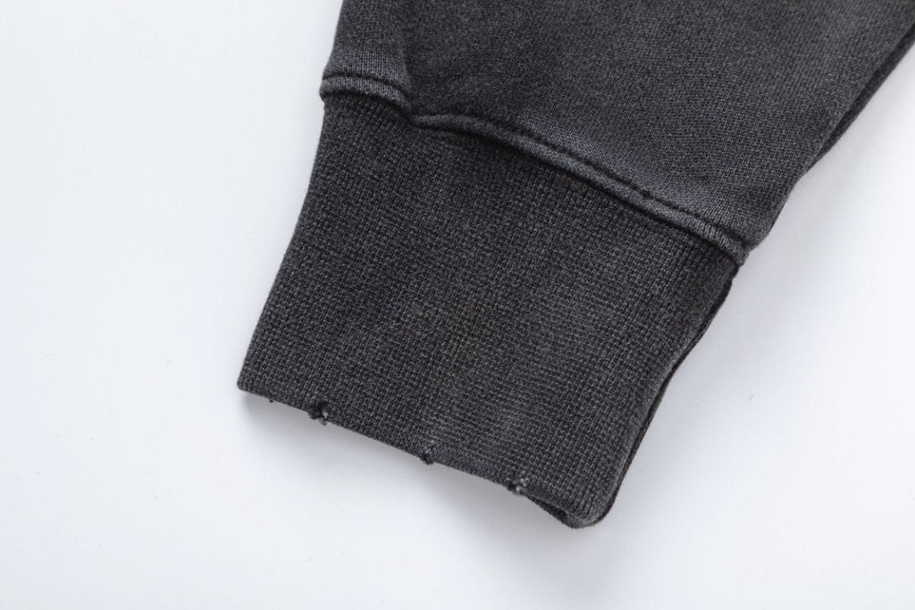 AMIRI Vintage Pegasus Cotton Hoodie – Black