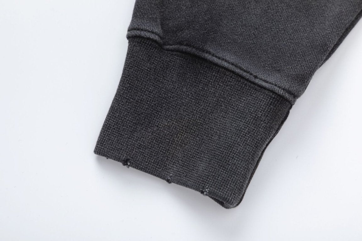 AMIRI Vintage Pegasus Cotton Hoodie – Black