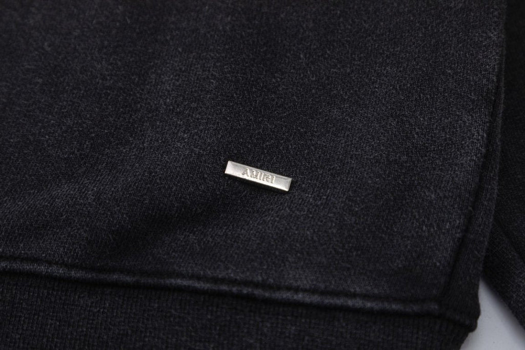 AMIRI Vintage Crystal Star Cotton Hoodie