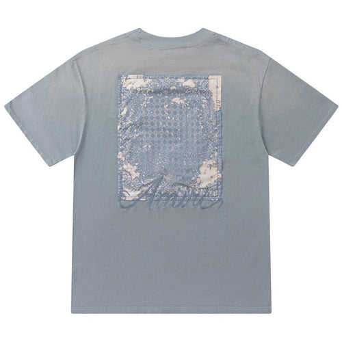 AMIRI Bandana-Embellished Cotton T-Shirt