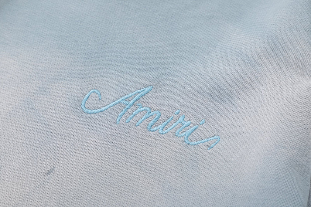 AMIRI Bandana-Embellished Cotton Hoodie