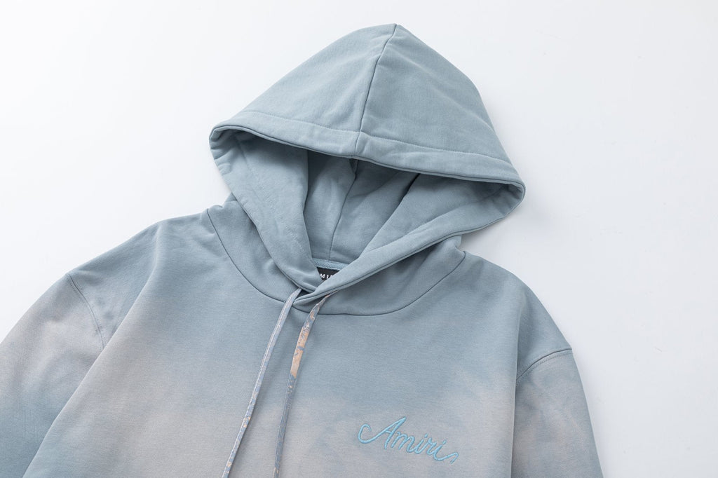 AMIRI Bandana-Embellished Cotton Hoodie