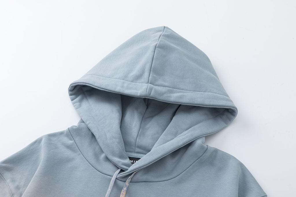 AMIRI Bandana-Embellished Cotton Hoodie