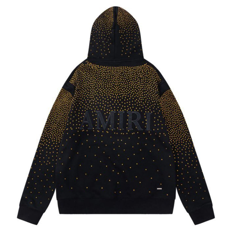 AMIRI Crystal-Embellished Cotton Hoodie