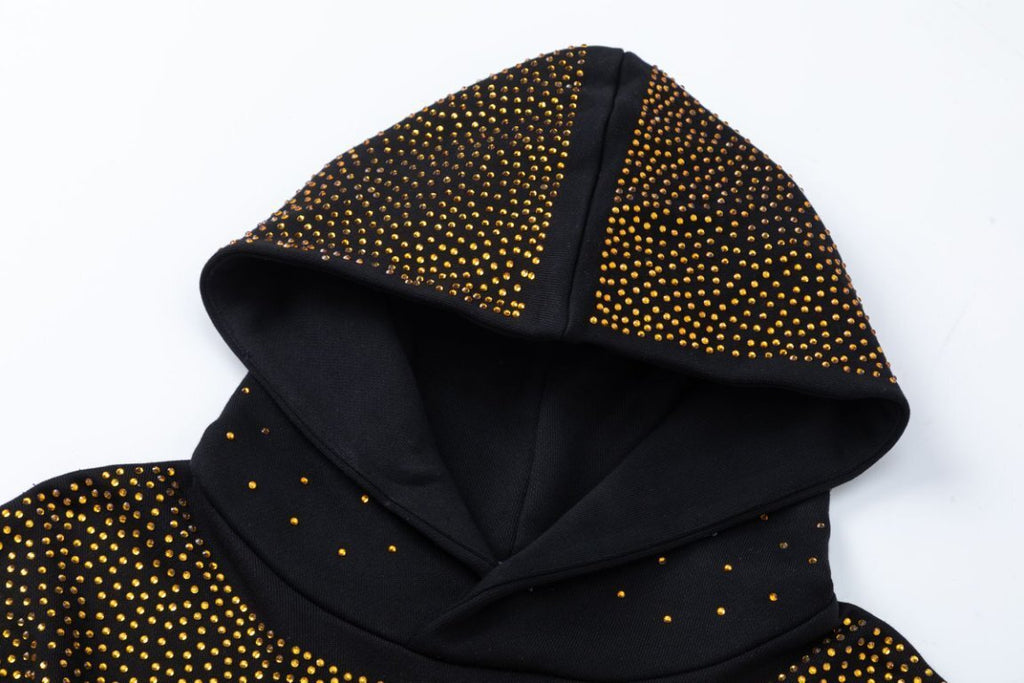 AMIRI Crystal-Embellished Cotton Hoodie