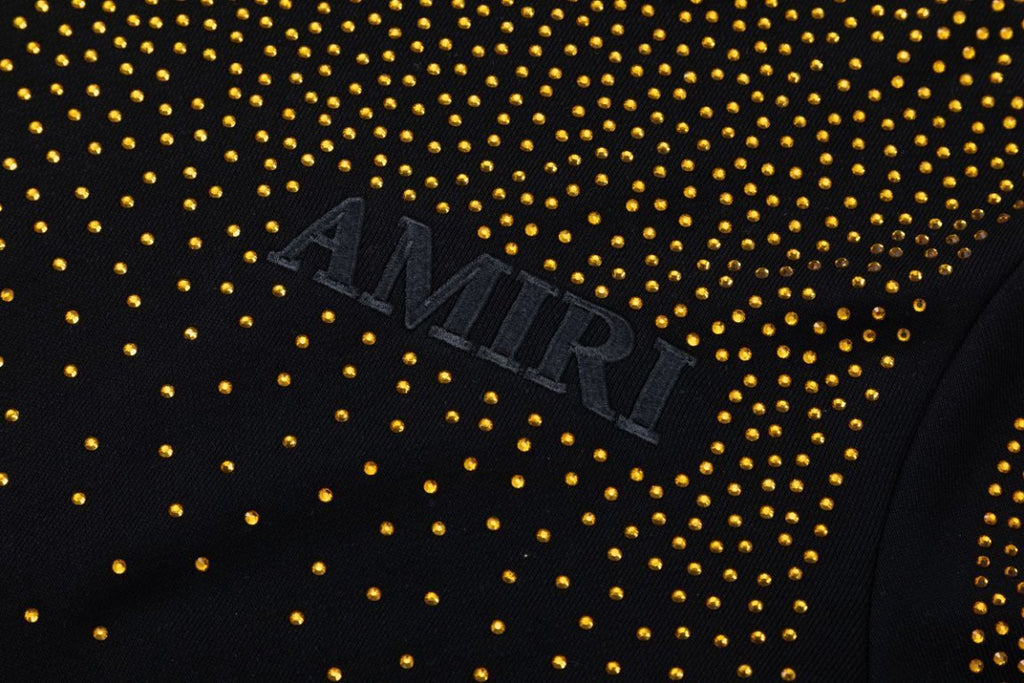 AMIRI Crystal-Embellished Cotton Hoodie