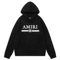 AMIRI Logo Appliqué Distressed Cotton Hoodie