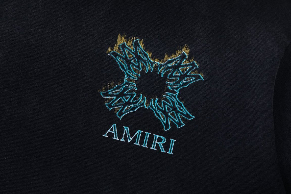 AMIRI Ma Quad Flames T-Shirt