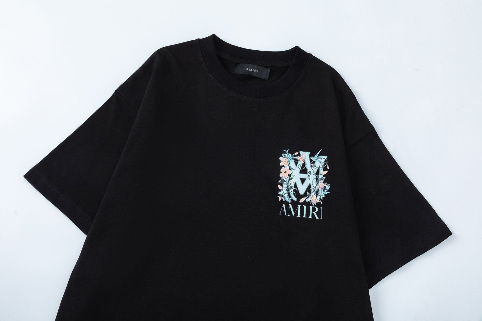 AMIRI Floral Logo-Print T-Shirt