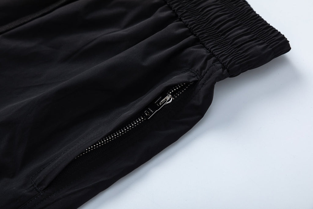 AMIRI Logo Studded Drawstring Shorts