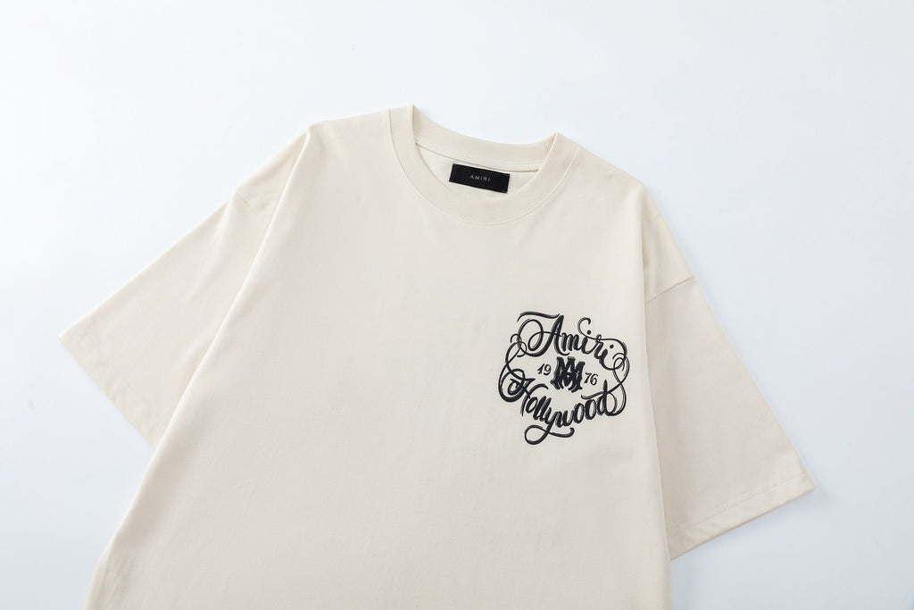 AMIRI Hollywood Lettering-Print T-Shirts