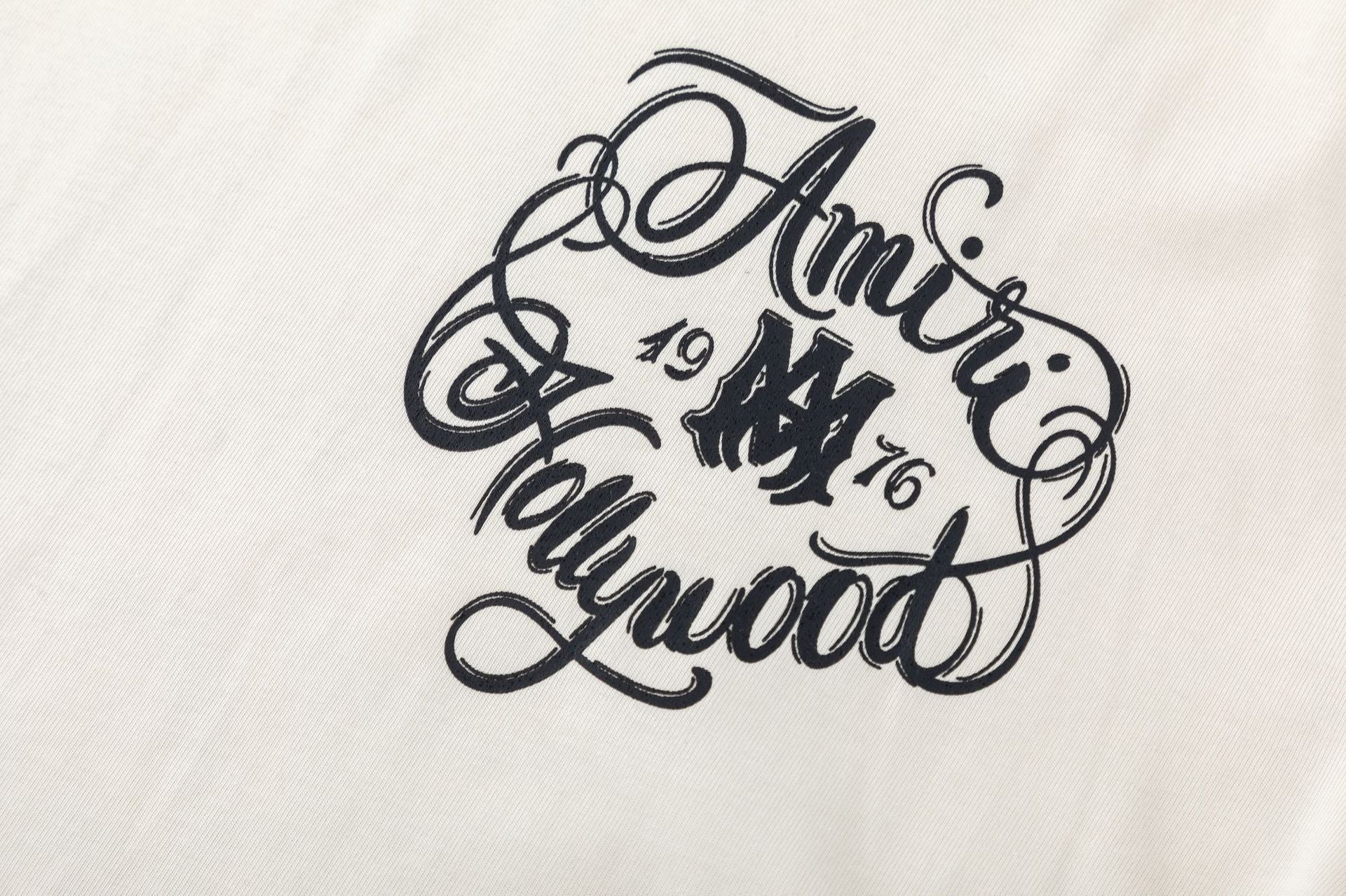 AMIRI Hollywood Lettering-Print T-Shirts