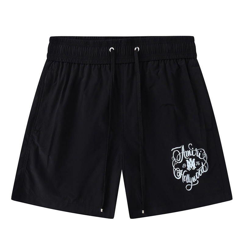 AMIRI Philipp Plein Logo-Print SwimBoard Shorts