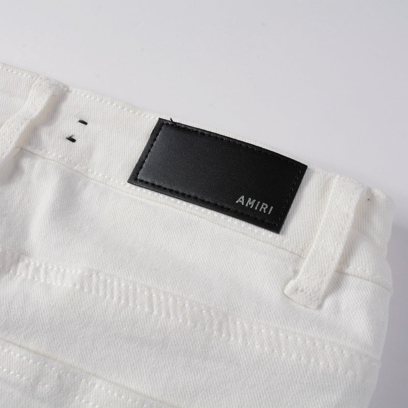 AMIRI Jeans #843 | Slim Fit Distressed Denim