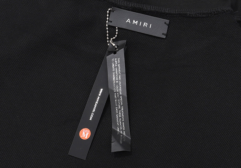 AMIRI Checkered Bones Cotton Hoodie