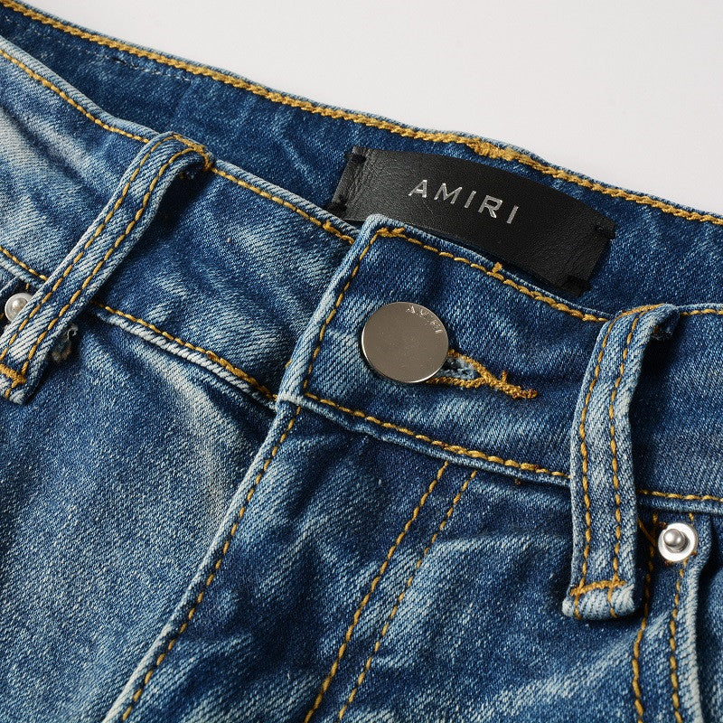 AMIRI Slim Fit Distressed Jeans #1321