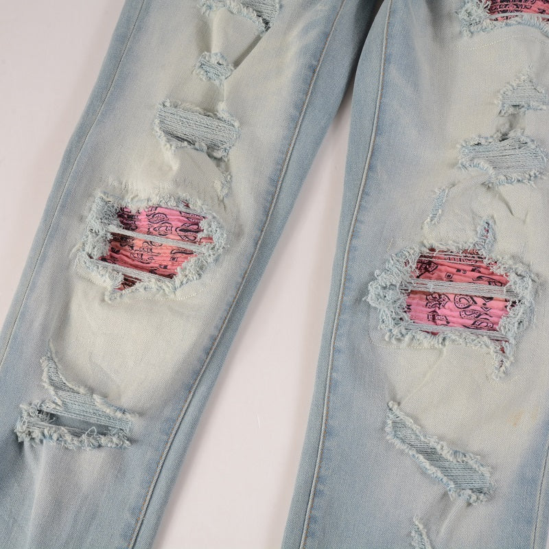 AMIRI Slim Fit Distressed Jeans #6589
