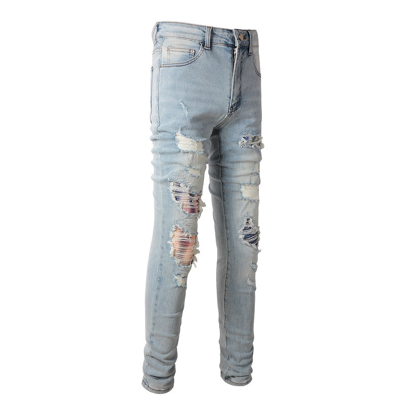AMIRI Slim Fit Distressed Jeans #6637