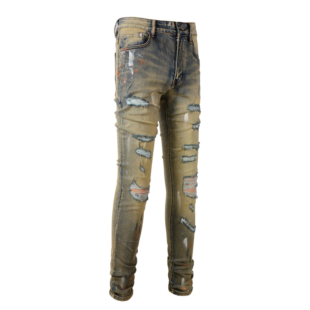AMIRI Slim Fit Distressed Jeans #6557