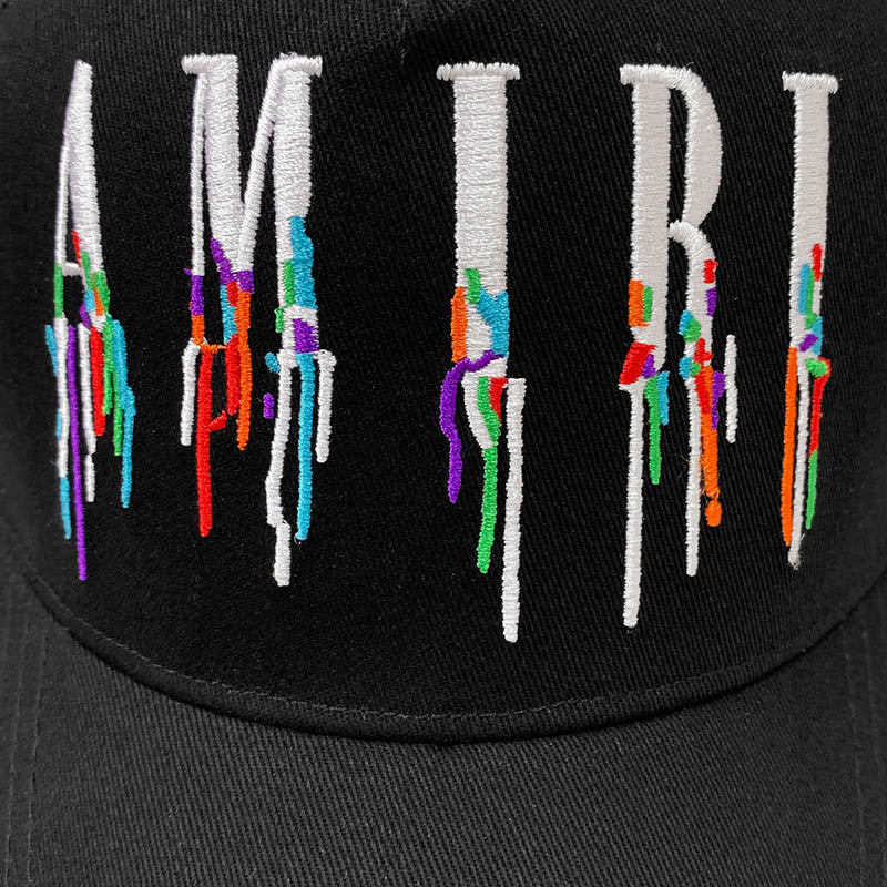 AMIRI Color Splash Paint Cap in Black