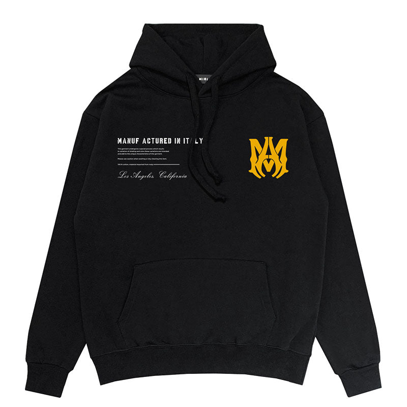 AMIRI Monogram Cotton Hoodie