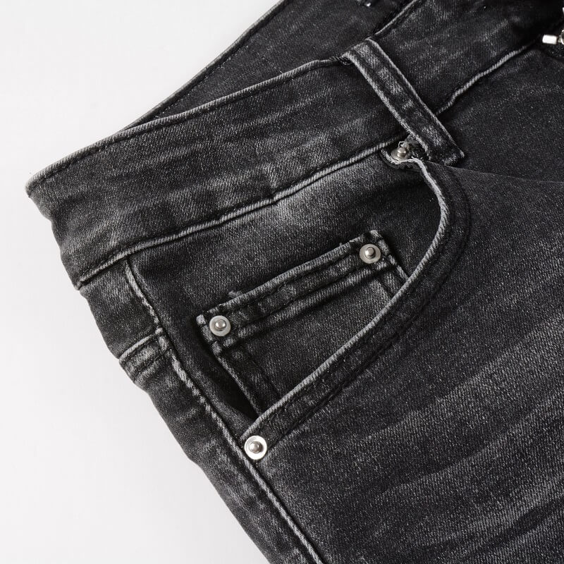AMIRI Slim Fit Jeans #852 – Distressed Denim