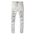 AMIRI Jeans #843 | Slim Fit Distressed Denim