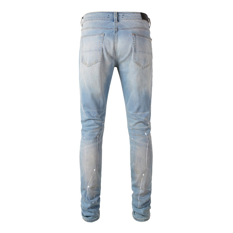 AMIRI Slim Fit Distressed Jeans #6523