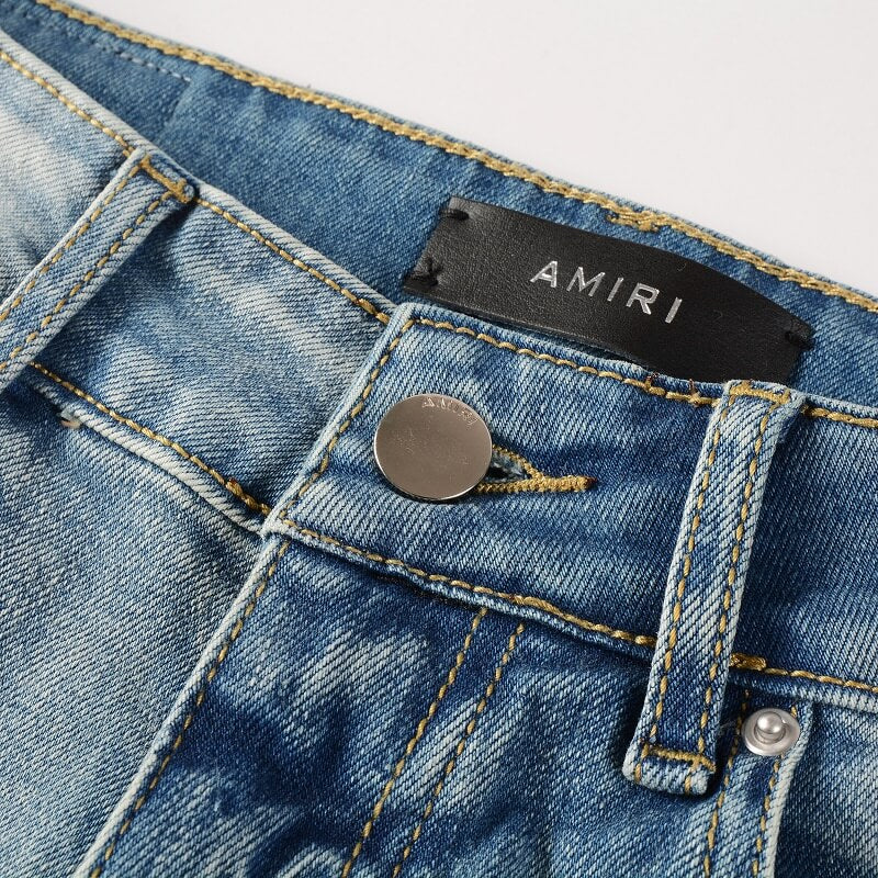 AMIRI Slim Fit Distressed Jeans #1308