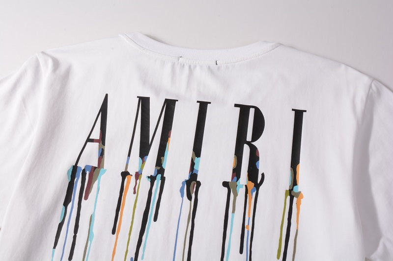 AMIRI Logo Print Cotton Jersey T-Shirt