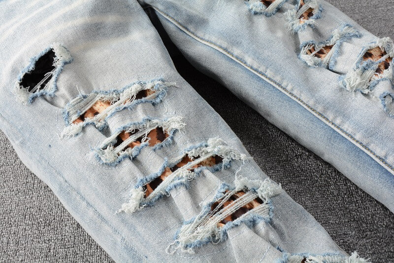 AMIRI Slim Fit Destroyed Jeans #810