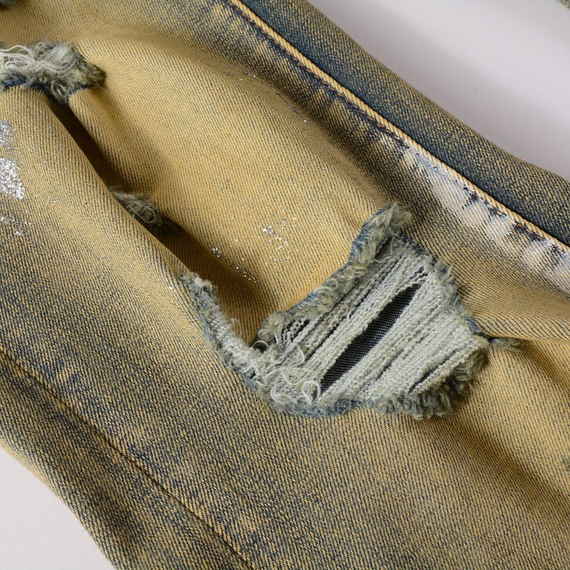 AMIRI Slim Fit Distressed Jeans #6557