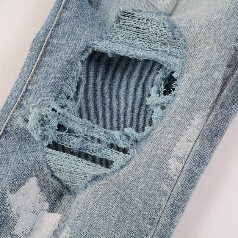 AMIRI Slim Fit Distressed Jeans #6626