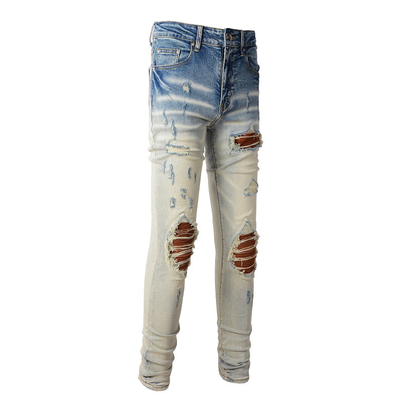 AMIRI Slim Fit Distressed Jeans #887