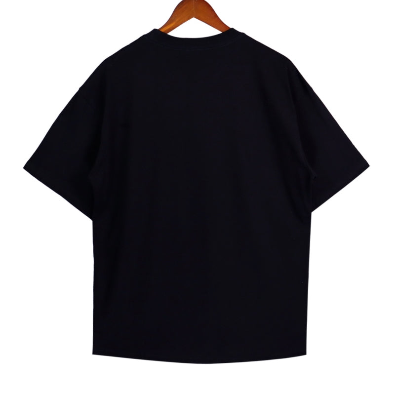 AMIRI Eden Rock Logo-Print Cotton Jersey T-Shirt | White & Black