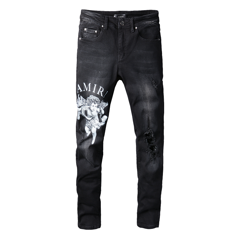 AMIRI Slim Fit Distressed Jeans #817