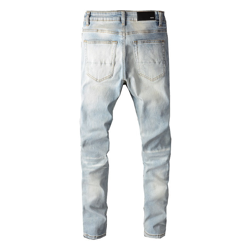 AMIRI Jeans #808 | Slim Fit Distressed Denim