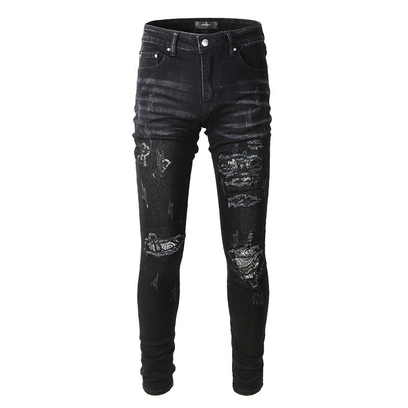 AMIRI Jeans #829 | Slim Fit Distressed Denim