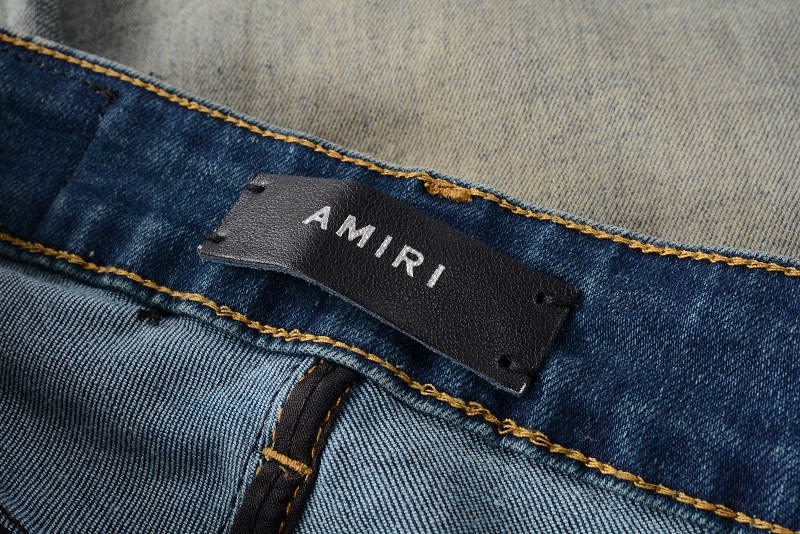 AMIRI Slim Fit Distressed Jeans #6611
