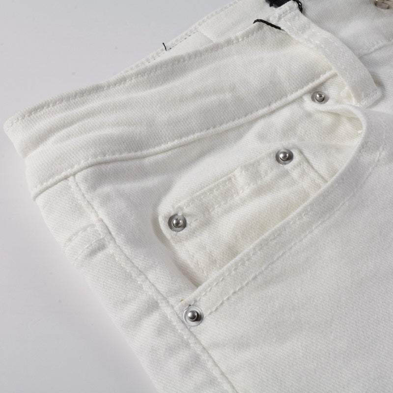 AMIRI Jeans #843 | Slim Fit Distressed Denim