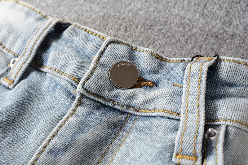 AMIRI Jeans #808 | Slim Fit Distressed Denim