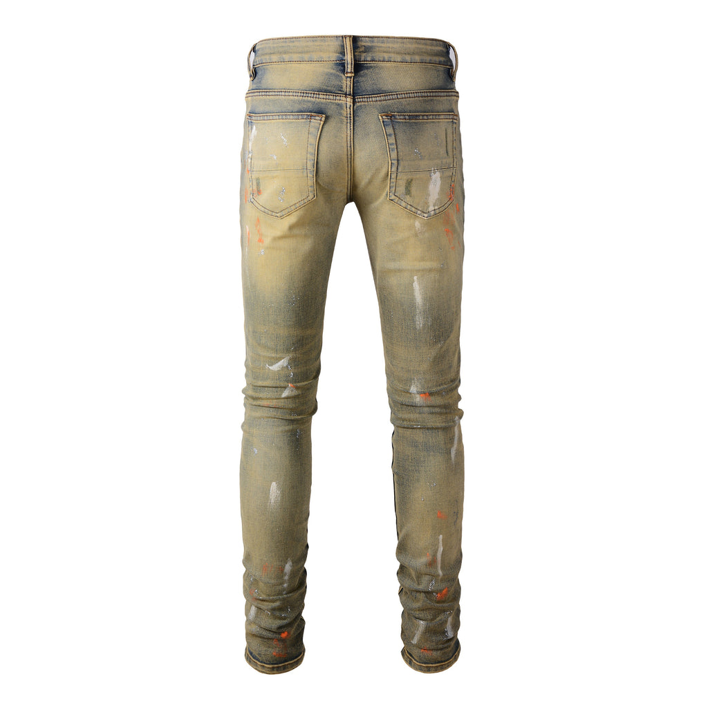 AMIRI Slim Fit Distressed Jeans #6557